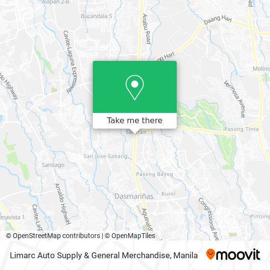 Limarc Auto Supply & General Merchandise map