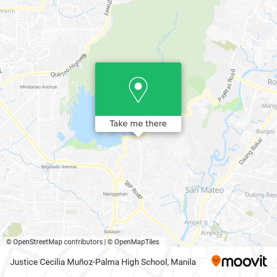 Justice Cecilia Muñoz-Palma High School map