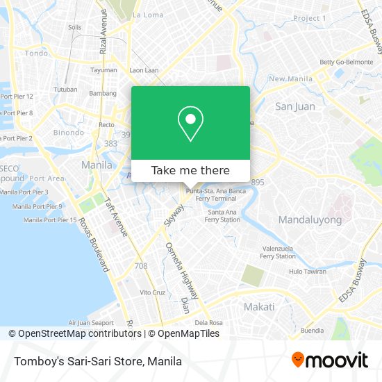 Tomboy's Sari-Sari Store map