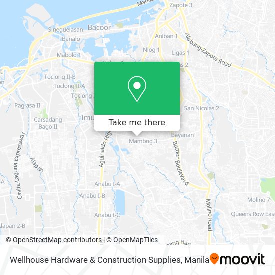 Wellhouse Hardware & Construction Supplies map