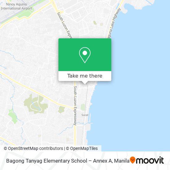 Bagong Tanyag Elementary School – Annex A map