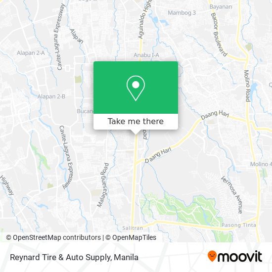 Reynard Tire & Auto Supply map