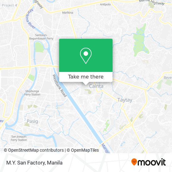 M.Y. San Factory map