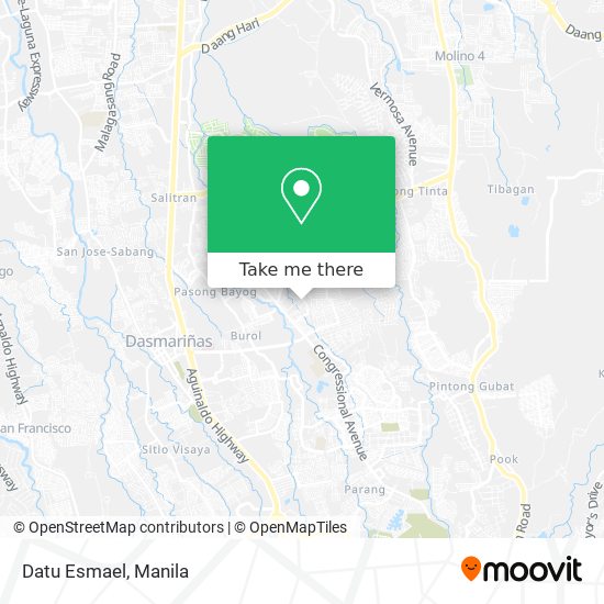 Datu Esmael map