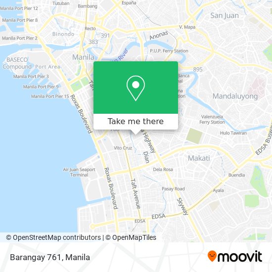 Barangay 761 map