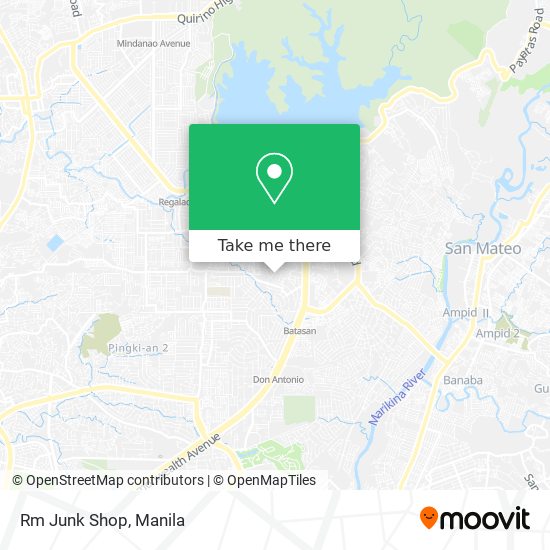 Rm Junk Shop map