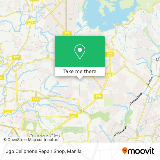 Jgp Cellphone Repair Shop map