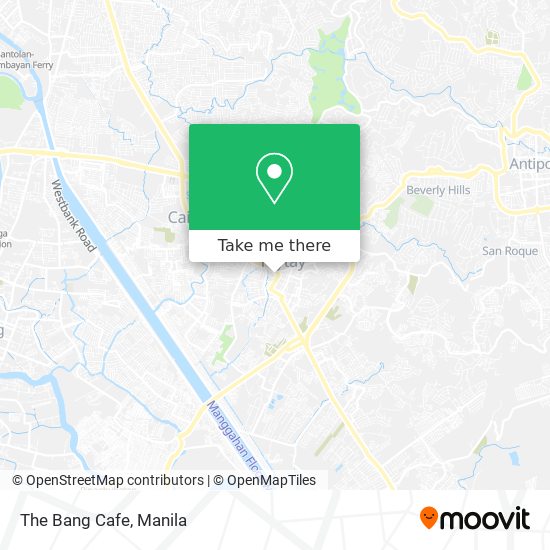 The Bang Cafe map