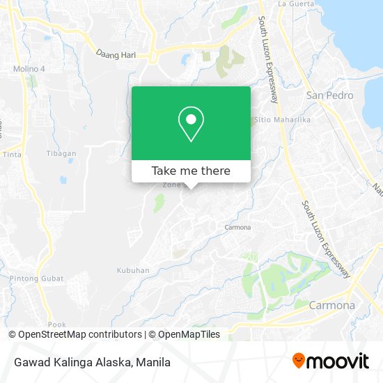 Gawad Kalinga Alaska map