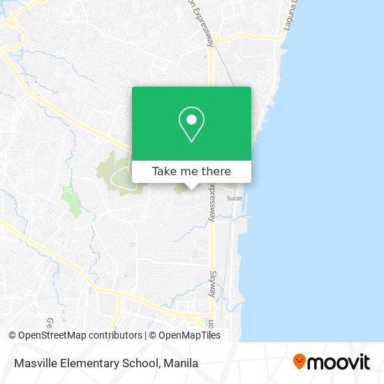 Masville Elementary School map