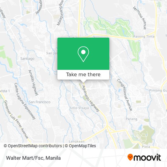 Walter Mart/Fsc map