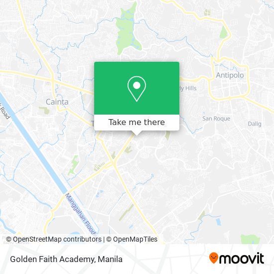 Golden Faith Academy map