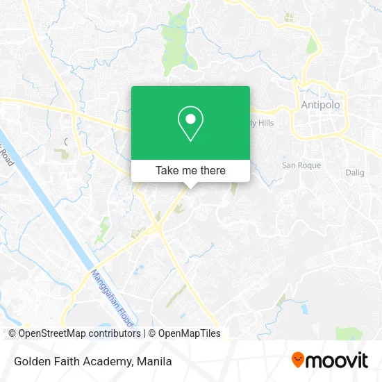 Golden Faith Academy map