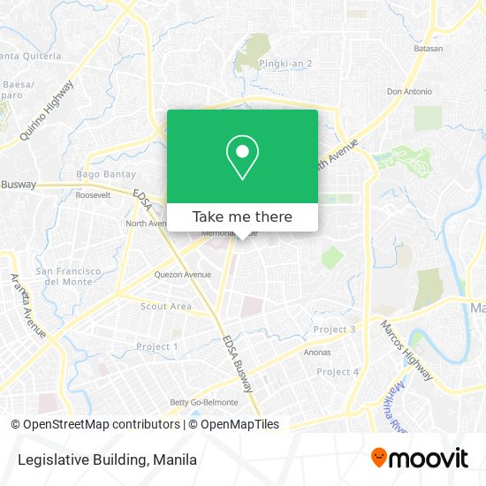 Legislative Building map