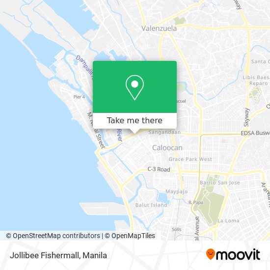 Jollibee Fishermall map