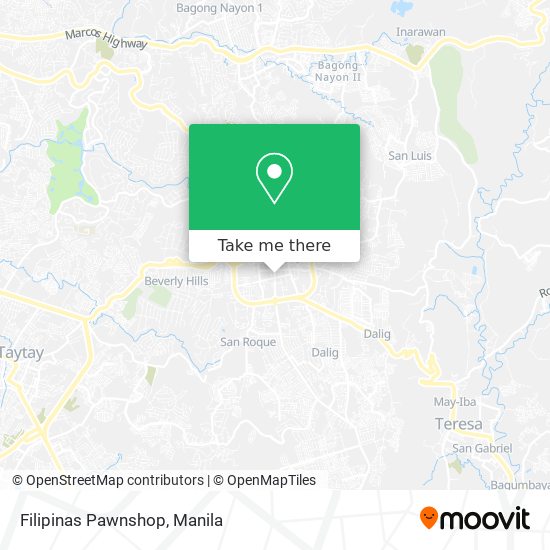 Filipinas Pawnshop map