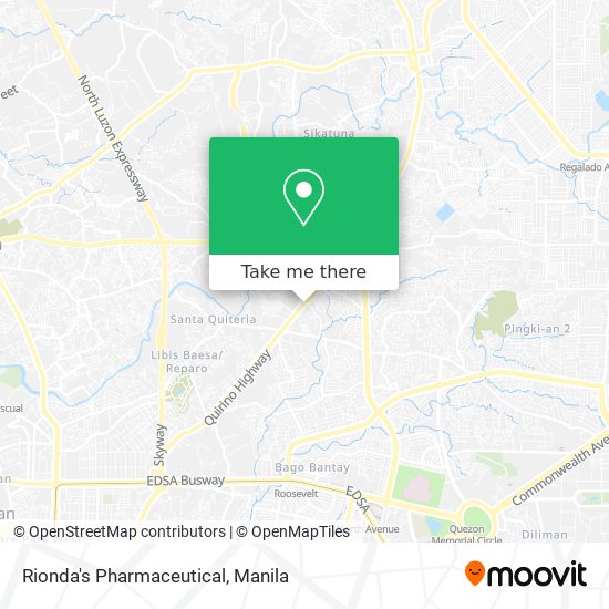 Rionda's Pharmaceutical map