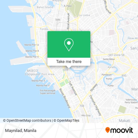 Maynilad map