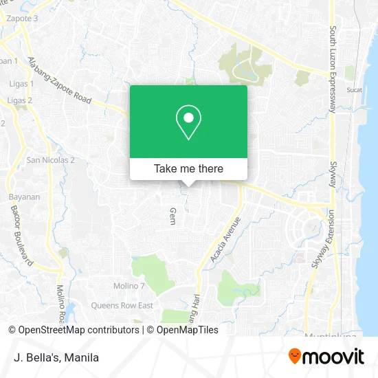 J. Bella's map