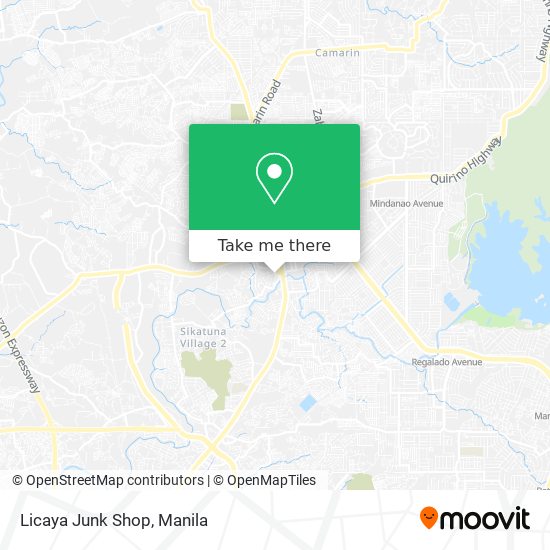 Licaya Junk Shop map