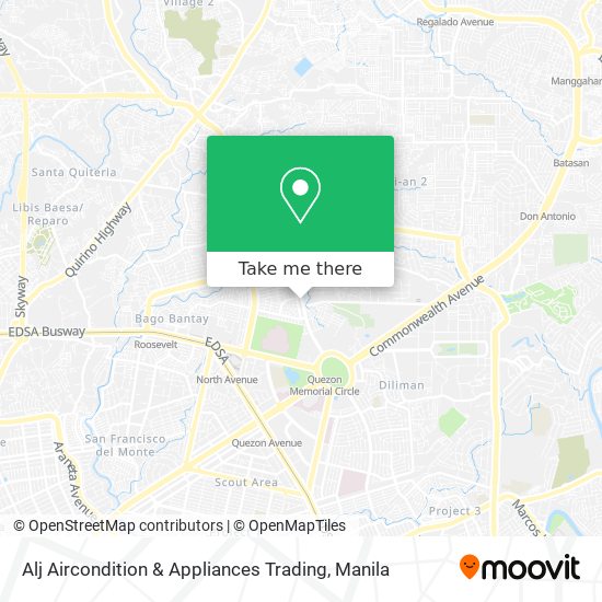 Alj Aircondition & Appliances Trading map