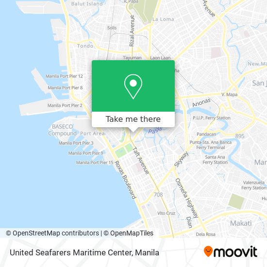 United Seafarers Maritime Center map