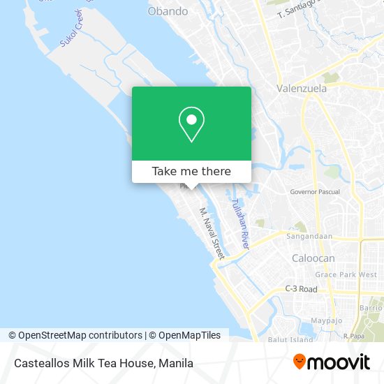 Casteallos Milk Tea House map