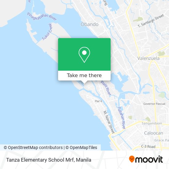 Tanza Elementary School Mrf map
