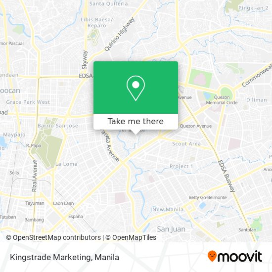 Kingstrade Marketing map