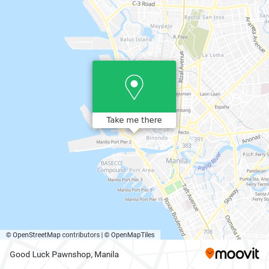 Good Luck Pawnshop map