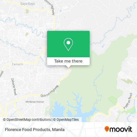 Florence Food Products map