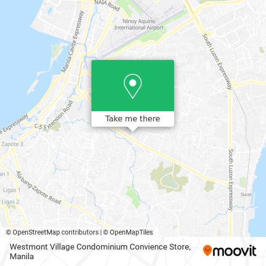 Westmont Village Condominium Convience Store map