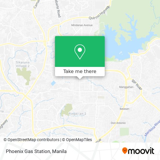 Phoenix Gas Station map