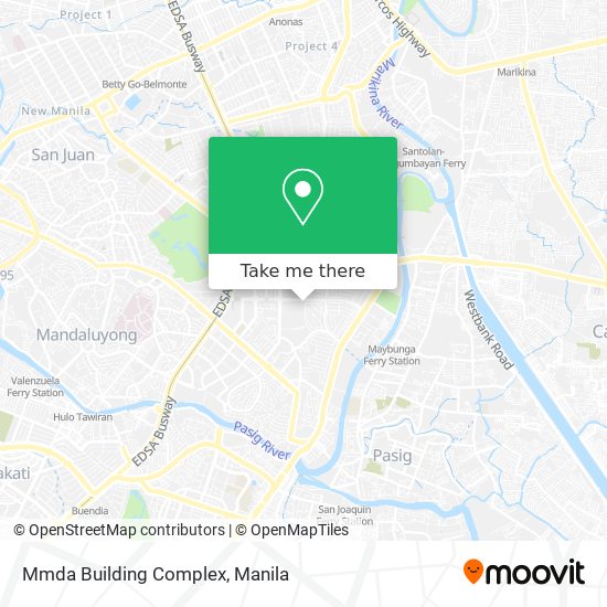 Mmda Building Complex map