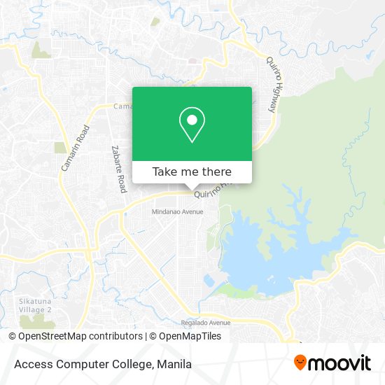 Access Computer College map