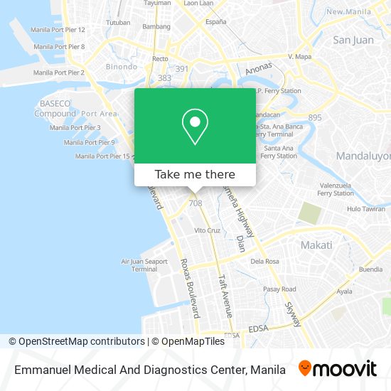 Emmanuel Medical And Diagnostics Center map