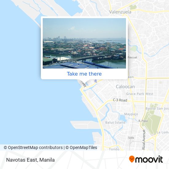 Navotas East map