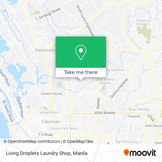 Living Droplets Laundry Shop map