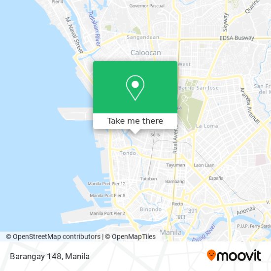 Barangay 148 map