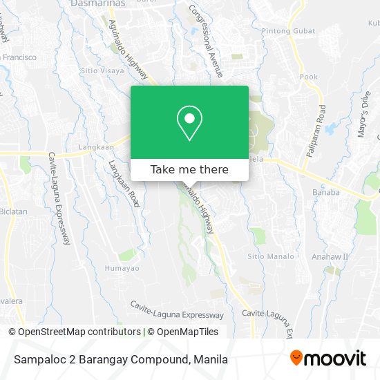 Sampaloc 2 Barangay Compound map