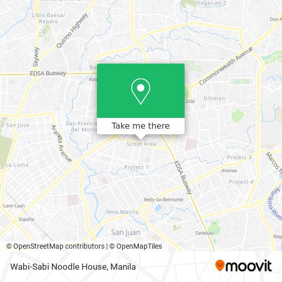 Wabi-Sabi Noodle House map