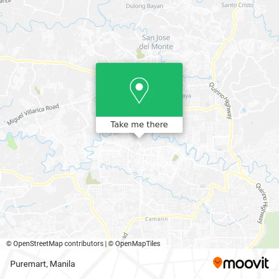 Puremart map