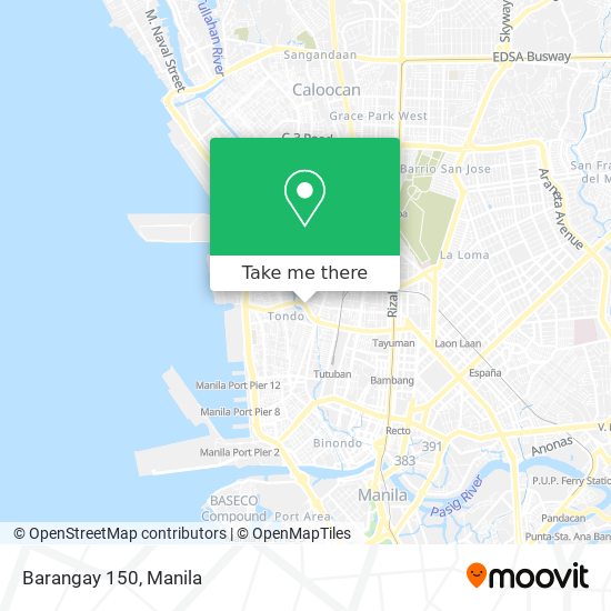 Barangay 150 map