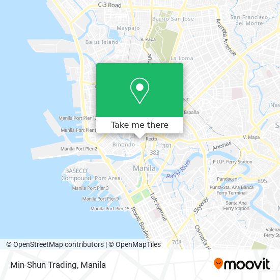 Min-Shun Trading map