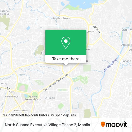 North Susana Executive Village Phase 2 map