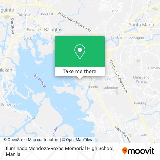 Iluminada Mendoza-Roxas Memorial High School map