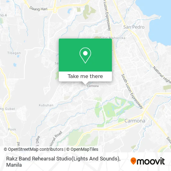 Rakz Band Rehearsal Studio(Lights And Sounds) map
