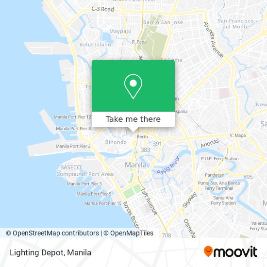 Lighting Depot map