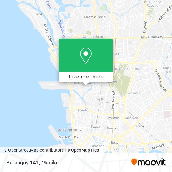 Barangay 141 map
