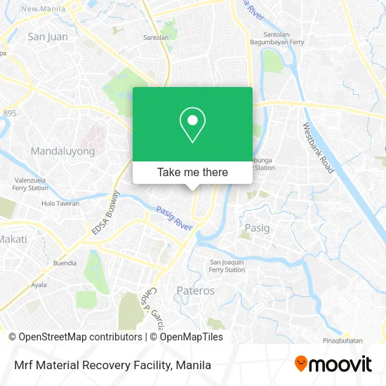 Mrf Material Recovery Facility map